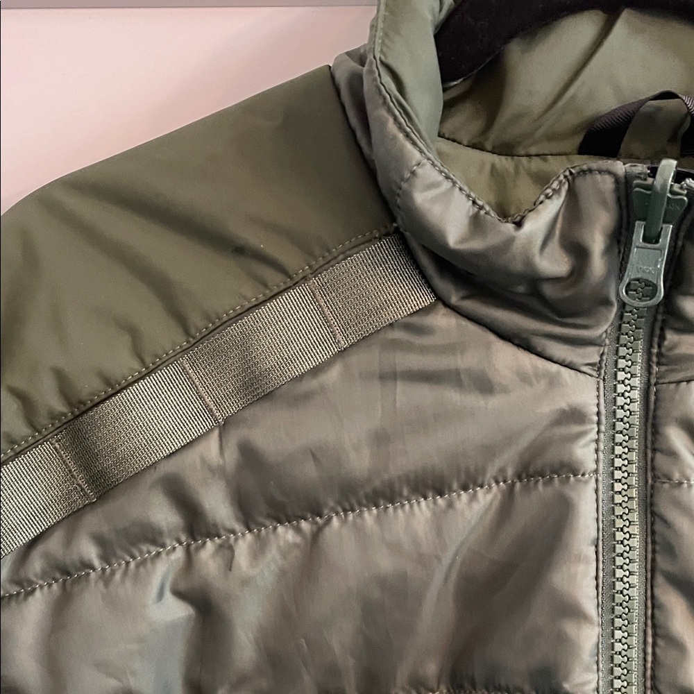 Horace Olive Green Men's tactical Puffer Jacket size S - Picture 3 of 5